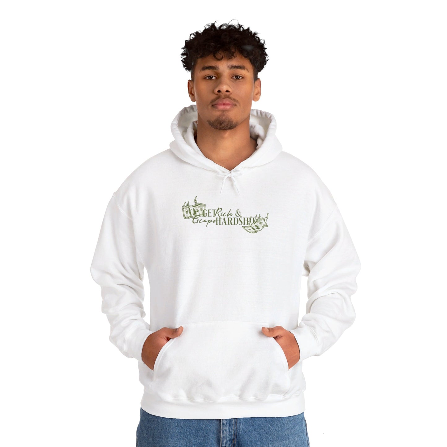 "Get Rich And Escape Hardship" Hoodie